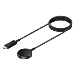 Samsung szybka ładowarka bezprzewodowa do smartwatchy Samsung Galaxy Watch 3 / 4 / 5, Galaxy Active / Active 2 czarna (EP-OR900B