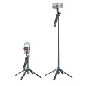 Selfie stick Hoco tripod z pilotem bezprzewodowym K22 czarny
