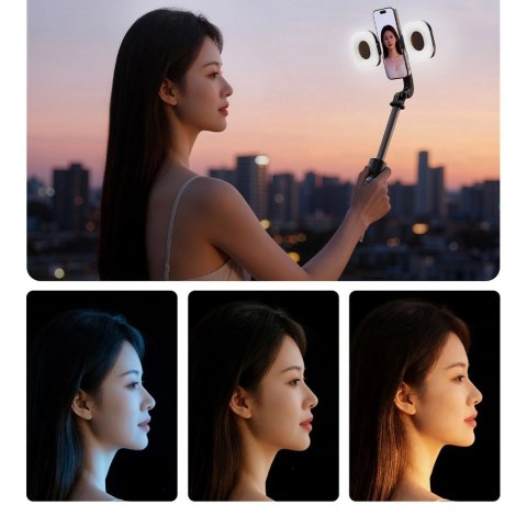 Selfie stick Orico SPV90 aluminiowy mini tripod Bluetooth obrót 360 stopni - czarny