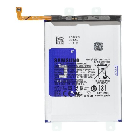 ServicePack Bateria EB-BA156ABY do SAMSUNG A15 A155F / A156B GH82-33639A