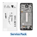 ServicePack Wyświetlacz LCD SAMSUNG A52S 5G A528B GH82-26861D White