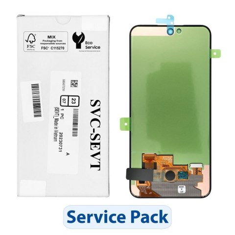 ServicePack Wyświetlacz LCD do SAMSUNG A35 5G A356B GH82-34224A bez ramki