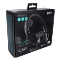 Słuchawki bezprzewodowe nauszne Sennheiser Epos C50 czarne