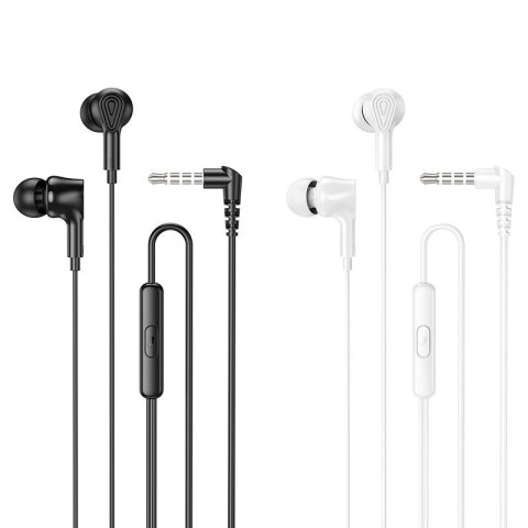 Słuchawki przewodowe douszne Jack 3,5 mm Hoco M102 białe