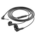 Słuchawki przewodowe douszne Jack 3,5 mm Hoco M102 czarne
