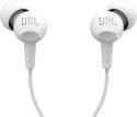 Słuchawki przewodowe douszne Jack 3,5 mm JBL C100Si białe