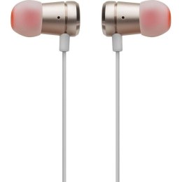 Słuchawki przewodowe douszne Jack 3,5mm z mikrofonem JBL T290 złote