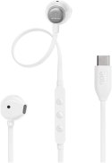Słuchawki przewodowe douszne USB C JBL 305C białe