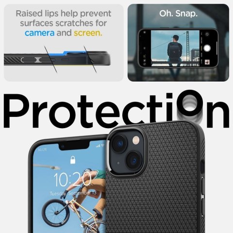 SPIGEN futerał LIQUID AIR do IPHONE 14 matte black
