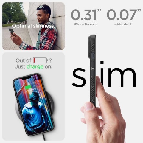 SPIGEN futerał LIQUID AIR do IPHONE 14 matte black