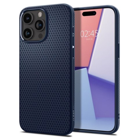 SPIGEN futerał LIQUID AIR do IPHONE 15 Pro Max navy blue