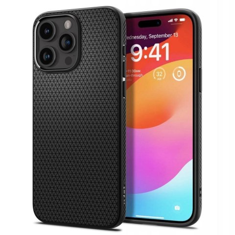 SPIGEN futerał LIQUID AIR do IPHONE 15 Pro matte black