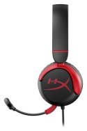 Słuchawki przewodowe nauszne Jack 3,5mm z mikrofonem dla dzieci HyperX Cloud MIni Kids czarne