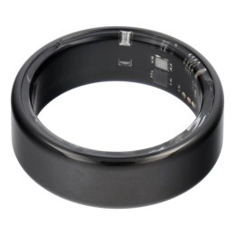 Smart Ring R11M- inteligentny pierścień ze stali ze stacją ładującą rozmiar 8 (18,1mm) czarny