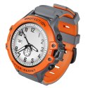 Smartwatch dla dzieci Hoco 1,28" 4G GPS z funkcją rozmowy Y107 pomarańczowy