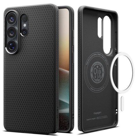 SPIGEN futerał LIQUID AIR MAG kompatybilny z MagSafe do SAMSUNG S26 Ultra matte black