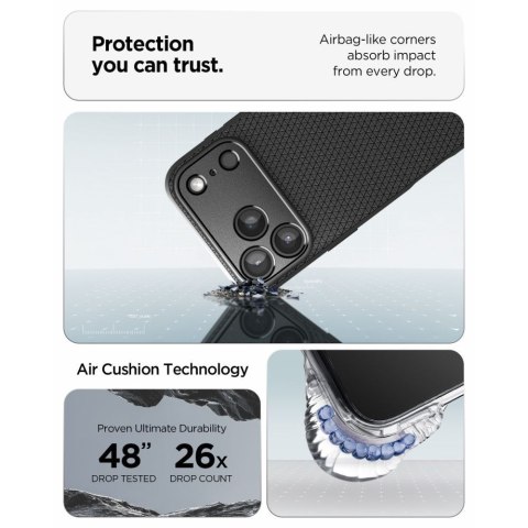 SPIGEN futerał LIQUID AIR do IPHONE 18 Pro / 17 Pro matte black