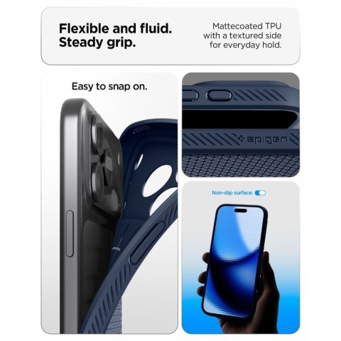SPIGEN futerał LIQUID AIR do IPHONE 18 Pro Max / 17 Pro Max navy blue