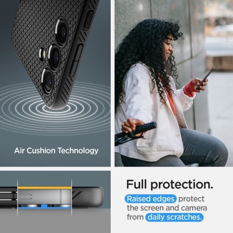 SPIGEN futerał LIQUID AIR do SAMSUNG S24 matte black