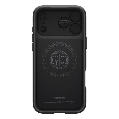 SPIGEN futerał OPTIK ARMOR MAG do IPHONE 17 Pro black