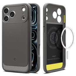 SPIGEN futerał RUGGED ARMOR kompatybliny z MagSafe do IPHONE 18 Pro / 17 Pro grey