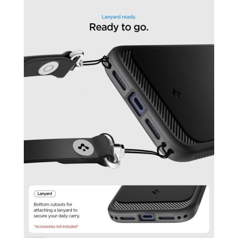 SPIGEN futerał RUGGED ARMOR kompatybliny z MagSafe do IPHONE 18 Pro / 17 Pro matte black
