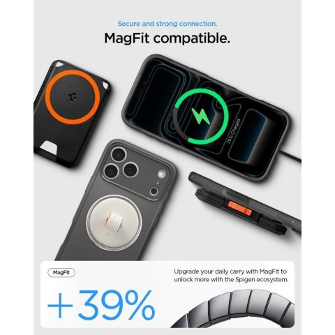 SPIGEN futerał RUGGED ARMOR kompatybliny z MagSafe do IPHONE 18 Pro Max / 17 Pro Max grey