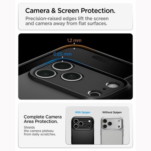 SPIGEN futerał TOUGH ARMOR T kompatybliny z MagSafe do IPHONE 18 Pro Max / 17 Pro Max black