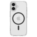 SPIGEN futerał ULTRA HYBRID MAG kompatybilny z MagSafe do IPHONE 17 clear graphite