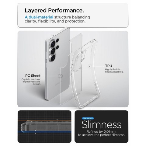 SPIGEN futerał ULTRA HYBRID do SAMSUNG S26 Ultra crystal clear