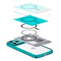 SPIGEN futerał ULTRA HYBRID kompatybliny z MagSafe do IPHONE 18 Pro / 17 Pro c-one bondi blue