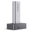 Stacja dokująca Orico IT18C3 na dysk M.2 NVMe/SATA - szara
