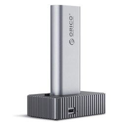 Stacja dokująca Orico IT18C3 na dysk M.2 NVMe/SATA - szara