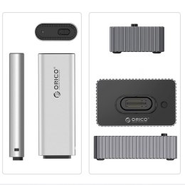 Stacja dokująca Orico IT18C3 na dysk M.2 NVMe/SATA - szara