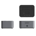 Stacja dokująca Orico IT28E-C na 2 dyski z funkcją klonowania M.2 NVME 2,5"/3,5 HDD / 2,5" SSD - szara