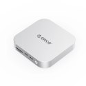 Stacja dokująca Orico MiniLink 9w1 z kieszenią na dysk twardy M.2 SSD - srebrna