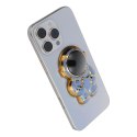 Stojak na telefon ASTRONAUTA - naklejany - niebieski
