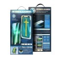 Szklo hartowane 5D Full Glue do iPhone 15 PRO MAX Tempered Glass z aplikatorem czarne