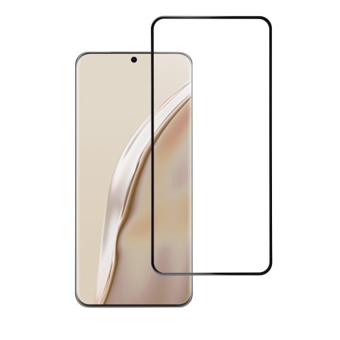 Szkło hartowane 5D Full Glue do Huawei P60 (case friendly) Blue Star czarne