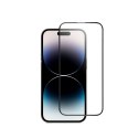 Szkło hartowane 5D Full Glue do iPhone 14 PRO Blue Star czarne