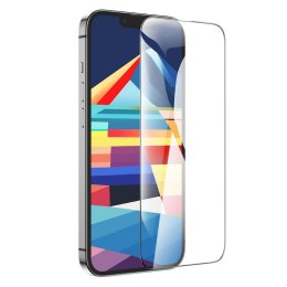 Szkło hartowane 5D do iPhone 15 PLUS / 16 PLUS Hoco HD Guardian shield (SET 10in1) G14 czarne