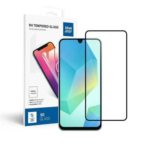 Szkło hartowane 5D Full Glue do Samsung A17 4G / A17 5G / A16 4G / A16 5G / A18 (case friendly) Blue Star czarne