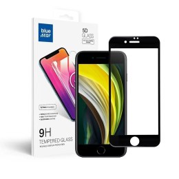 Szkło hartowane 5D Full Glue do iPhone 7 / 8 / SE 2020 / SE 2022 Blue Star czarne