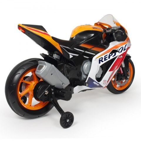 INJUSA Honda Motor Na Akumulator Repsol 12V MP3 do 50kg Pompowane Koła