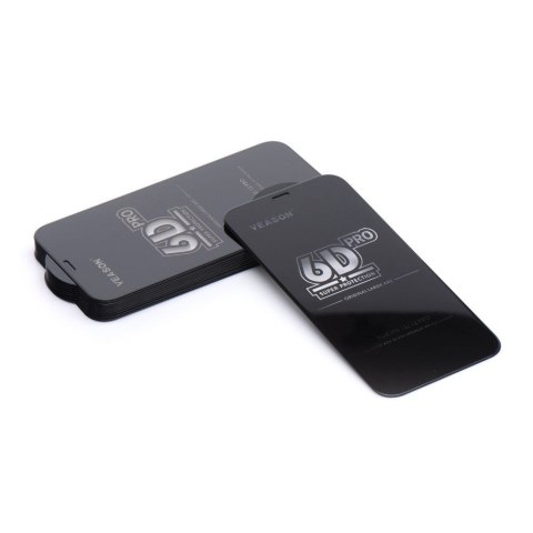 Szkło Hartowane 6D do iPhone 17 Veason Pro Glass (SET 10in1) czarne