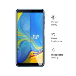 Szkło hartowane do Samsung A7 2018 Blue Star