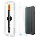 Szkło hartowane do Samsung S23 GLAS.TR"EZ FIT" 2-pack Spigen transparentne