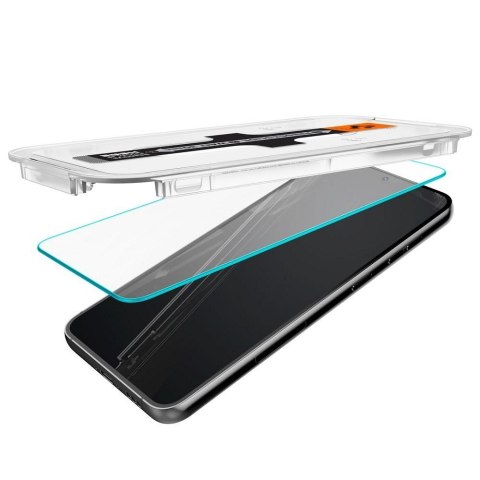Szkło hartowane do Samsung S23 GLAS.TR"EZ FIT" 2-pack Spigen transparentne
