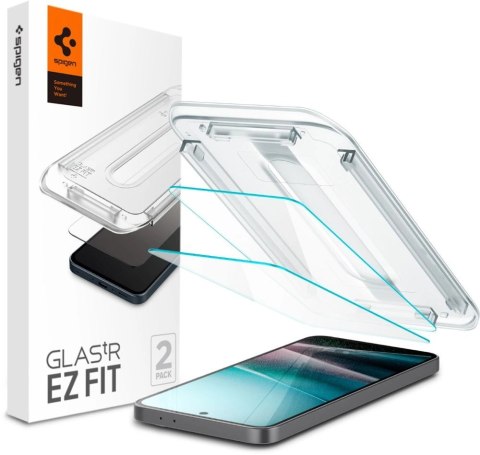 Szkło hartowane Spigen Glas.TR "Ez Fit" 2-pack na Samsung Galaxy A36 5G - przezroczyste