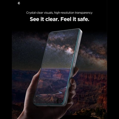 Szkło hartowane Spigen Glas.Tr Ez Fit Pro HD 2-pack na Samsung Galaxy S26